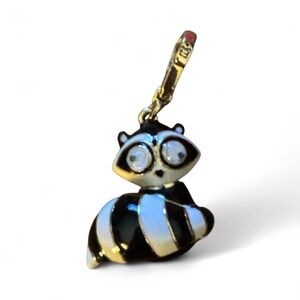 Cute Raccoon Juicy Couture Charm